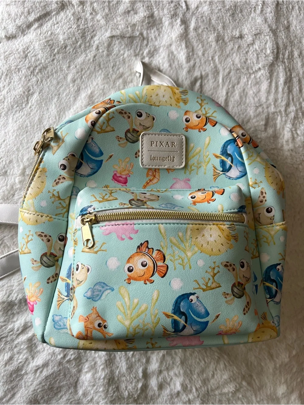 Loungefly Disney Pixar Finding Nemo Watercolor Mini Backpack